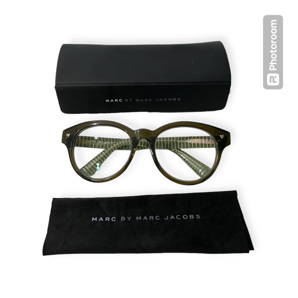 MARC JACOBS GLASSES FRAME MMJ253/S XVM GREEN/GOLD heart - Picture 7 of 7